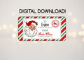Instant Download From Santa Christmas Gift Label, Christmas Gift Tags, Christmas Gift Stickers, From Santa Stickers, Santa face