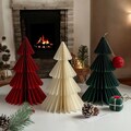 Paper  Christmas Tree • Christmas Decorations • Christmas Dinner Table • Festive Decorations • Paper Tabletop Ornament • Home Decorations