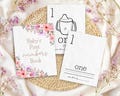 Floral Baby's First 123 Book Baby Shower Activity, Printable Numbers Coloring Book Pages, 1st Birthday Gift, Guest Book Alternative, FL4