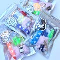 Adorable Cat Theme Birthday Party Favors, Kitty Party Favors, Cat Keychain, Fun Paw Squishy, Cat Notepad and Gel Pen Party Animal Gift