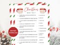 Christmas Trivia Quiz, Christmas Who Am I Puzzle Game, Christmas Party Games, Christmas Kids Adult Games, Holiday Printable Activity Game