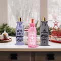 Funny Holiday Wine Gift Bags - Perfect for Christmas Cheer!
