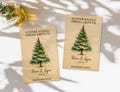 December Wedding Favors Seed Packet Holiday Party Favors Christmas Trees Seed Packets Winter Wedding Party Favor Christmas Seed Favors