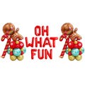 Oh What Fun Christmas Decor | First Birthday Wonderland 1st Birthday Wonderland Theme | Winter wonderland Christmas