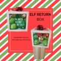 Elf retun Box Elf Arrival Balloon box DIY elf Arrival