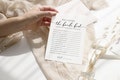 Minimalist Who Knows the Bride the Most Game | Modern Bridal Shower | Printable How Well Do You Know the Bride? | Editable Template