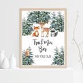 Trail Mix Bar Sign - Printable, Woodland Animals Instant Download Forest Trail Mix Bar Baby Shower Sign - Mountain Themed Trail Mix