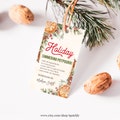 Holiday Simmering Potpourri Christmas Gift Tag Editable, Personalized Holiday Potpourri Tag, Teacher Coworker Neighbor Template Digital