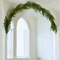 Christmas Farmhouse Decorr | 72" Norfolk Pinee Garlandd | Festivee Holiday Garlandd.