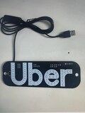 Uber led sign