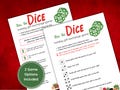 Gift Exchange Game Office, Roll the Dice Holiday Christmas Gift Exchange Game, Gift Exchange Game for Family or Coworkers, Gift Game Family